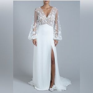 Never Worn/Unaltered Rime Arodaky Svalo Gown - Size 42/12